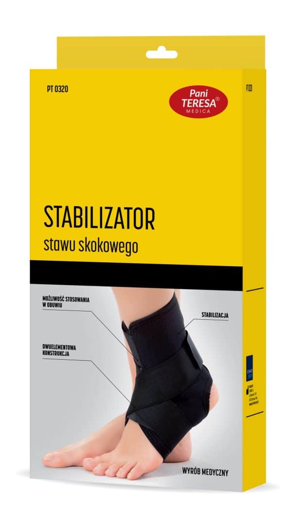 Stabilizator stawu skokowego Pani Teresa PT 0320, opakowanie