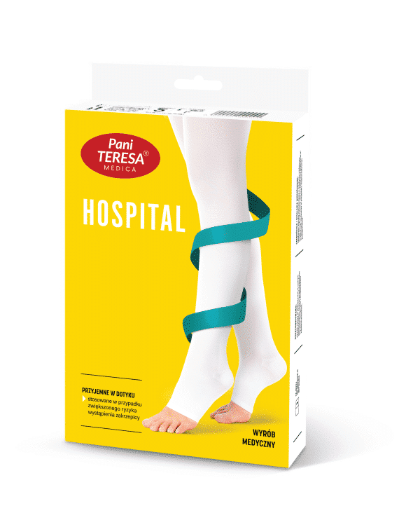 Pończochy okołooperacyjne Pani Teresa HOSPITAL, opakowanie